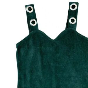 Grommet Jumper Dress